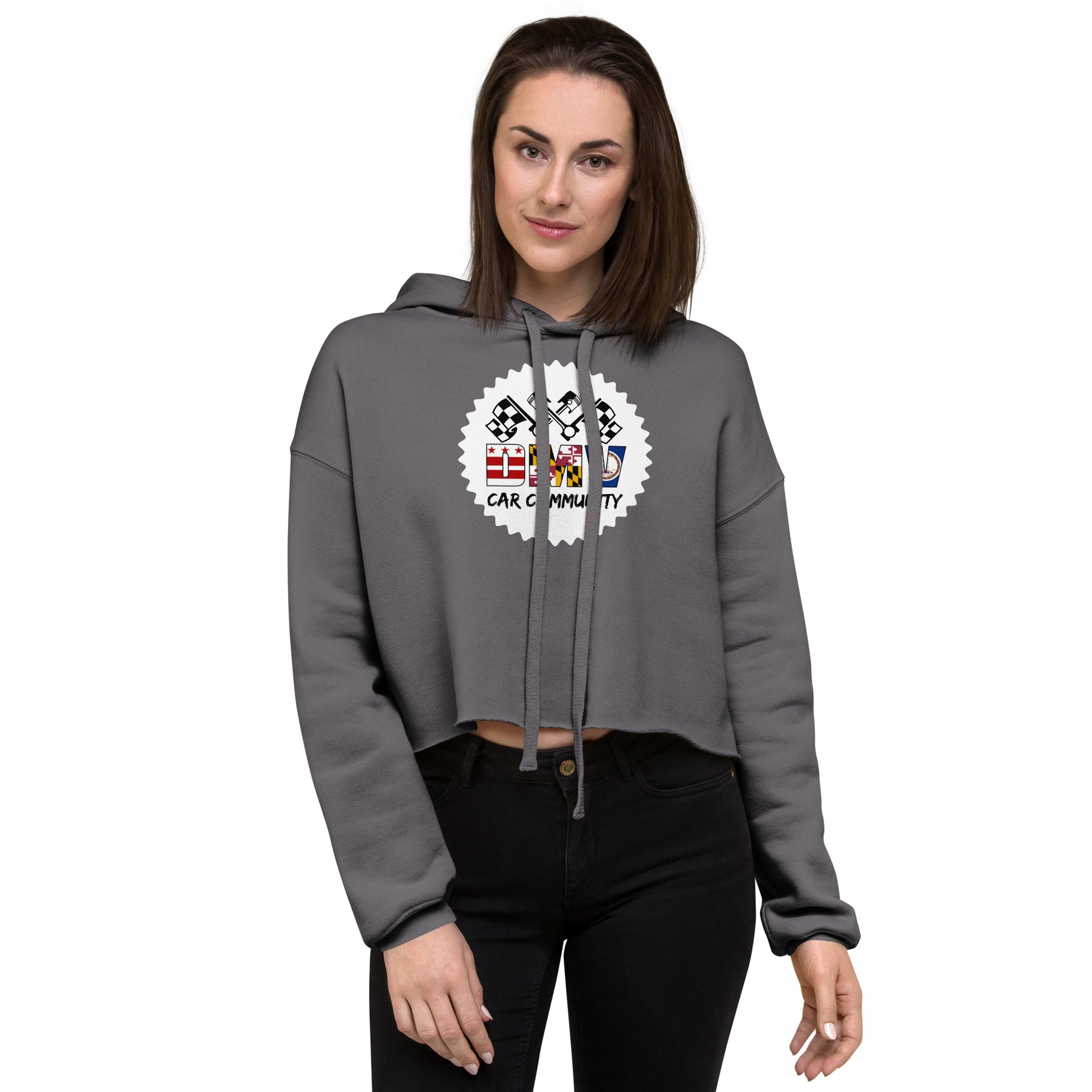 Dmv Clothes Crop Hoodie – DMV CAR COMMUNITY